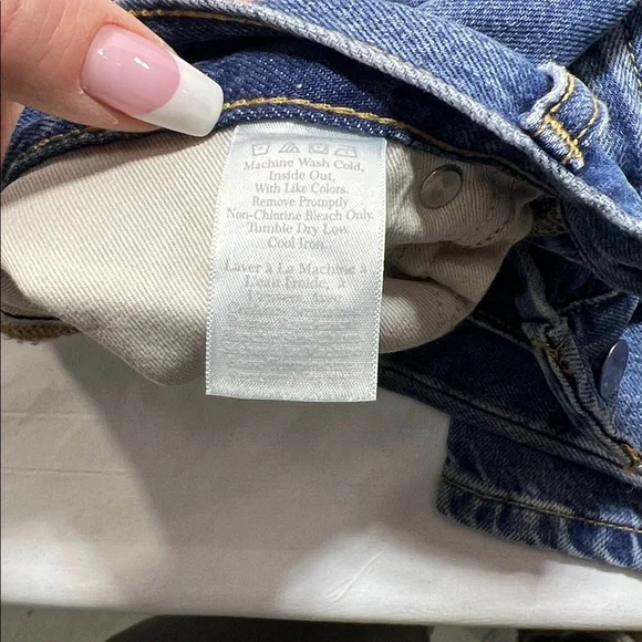 Everlane The summer slouch jeans size 27 NWT - Picture 11 of 12